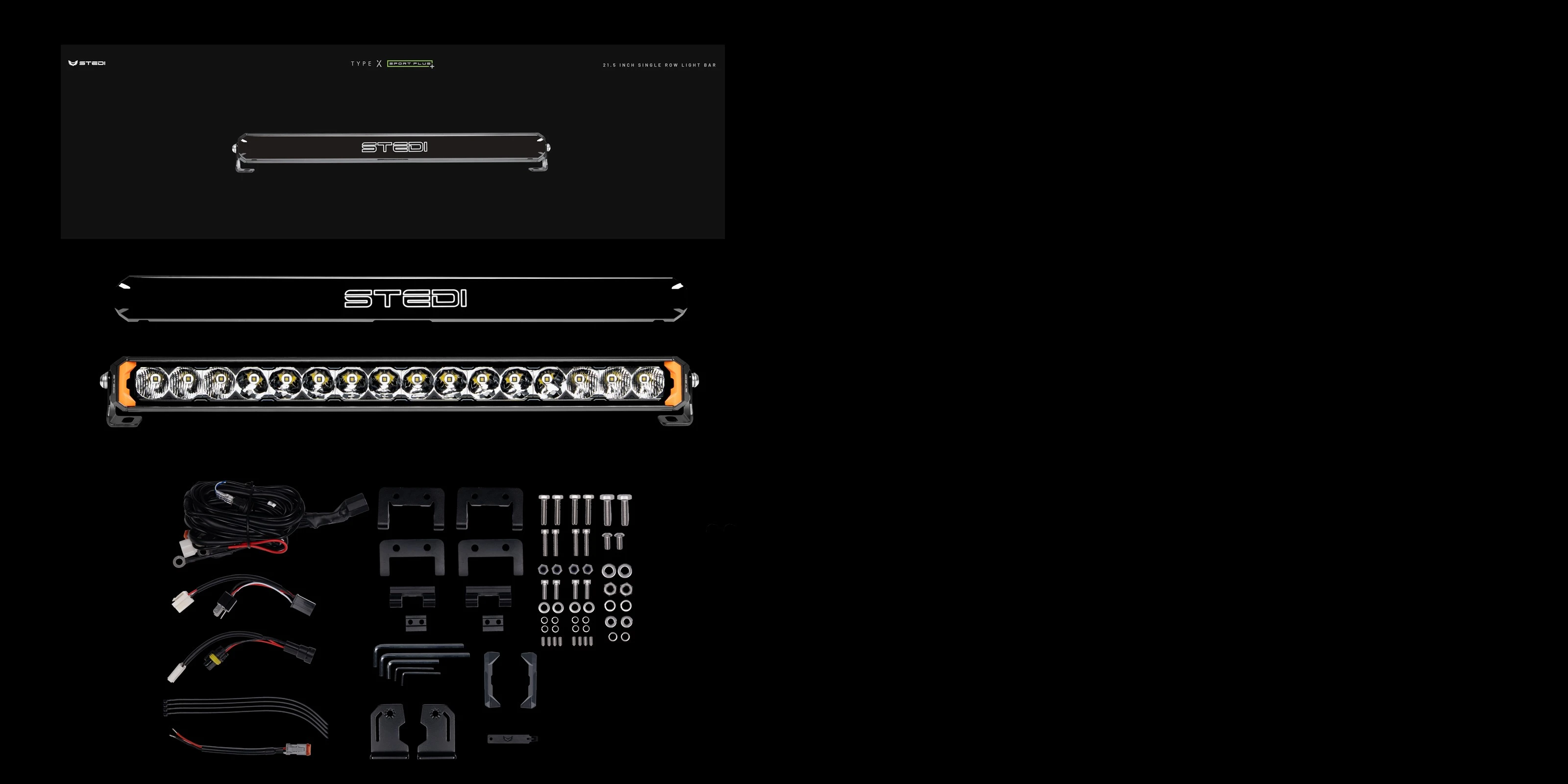 STEDI Sport Plus Single Row 21.5 inch 16 LED Light Bar